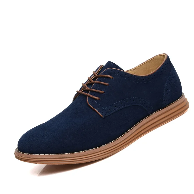 

new design mens suede leather casual shoes, 6 colors