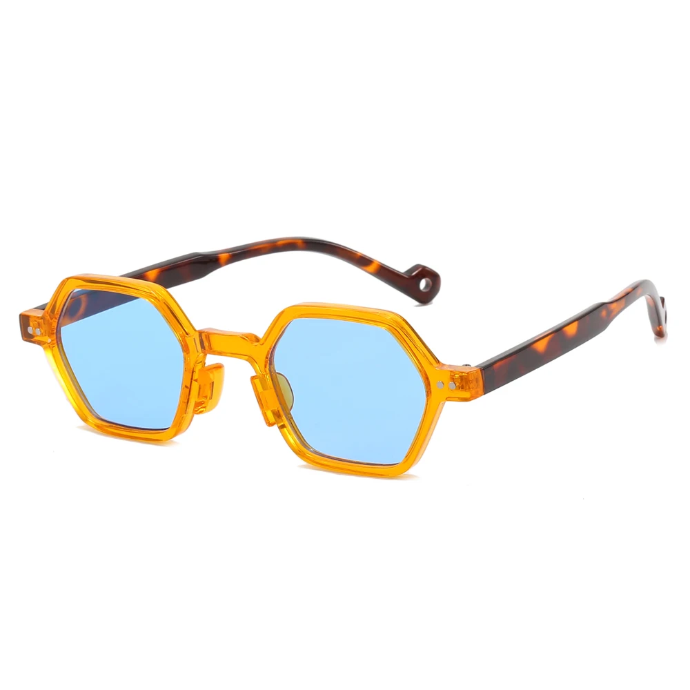 

Superhot Eyewear 15863 Fashion 2023 Vintage Women Small Hexagon Shaped UV400 Sunglasses
