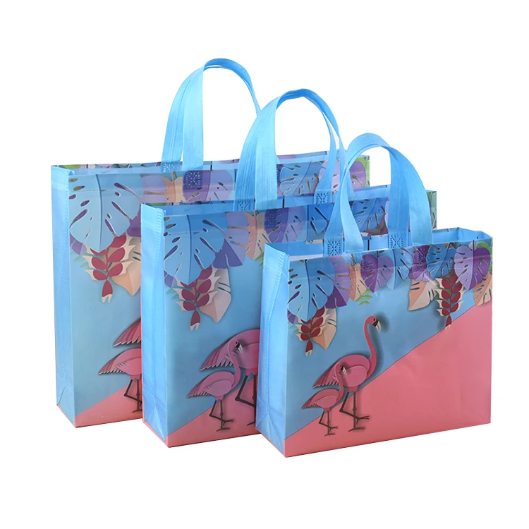 

Fast delivery wholesale eco friendly fashion gift clothes packaging extra large laminated pp non woven tote shopping bag, As shown