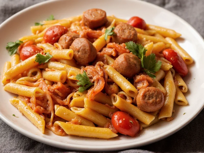 Perfect Pasta and Sausage Recipe in 30 Minutes