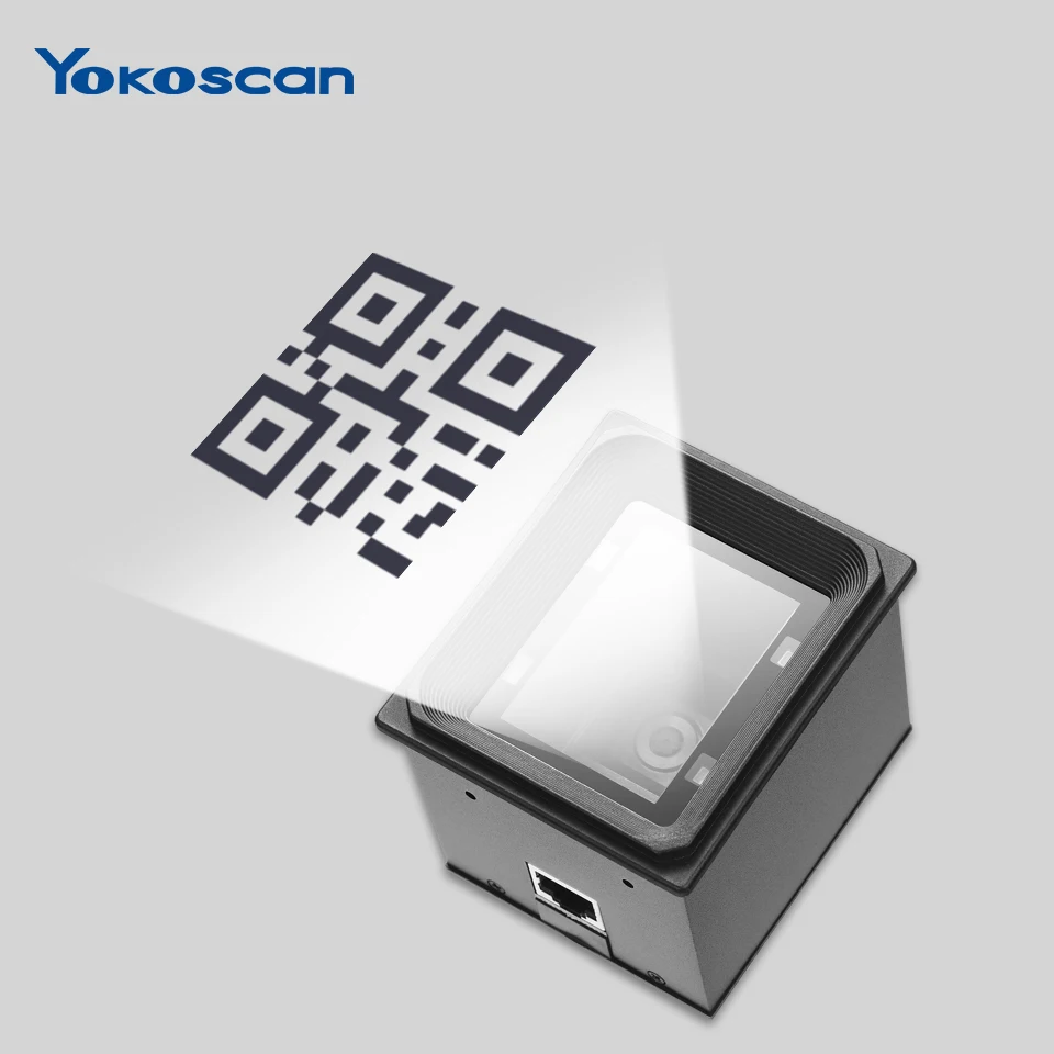 

YK-EP3000 2d barcode scanner module Wiegand rs485 usb rs232 Fixed Mount Scanner For Kiosk Access Control bar code reader QR