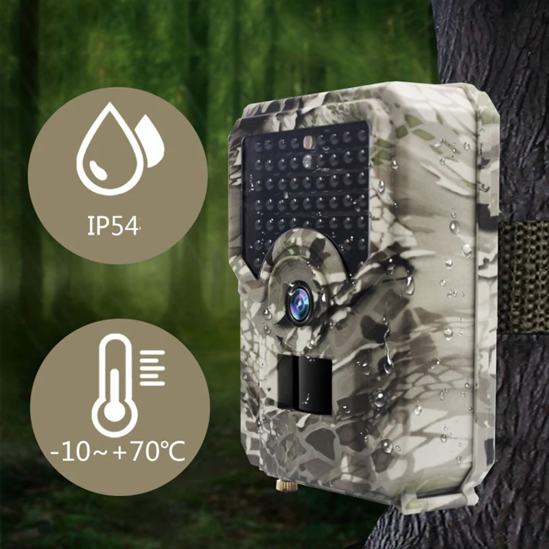 

Amazon Hot Selling PR200 Mini Waterproof Wild Camera 16mp Hunting Trail Cam 1080P Game Hunting Scouting Camera