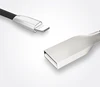 Behenda USB Charging Cable 3D Zinc Alloy fast Charging Data Sync Micro USB Cable for iPhone 8 7 6 Plus X XS Max