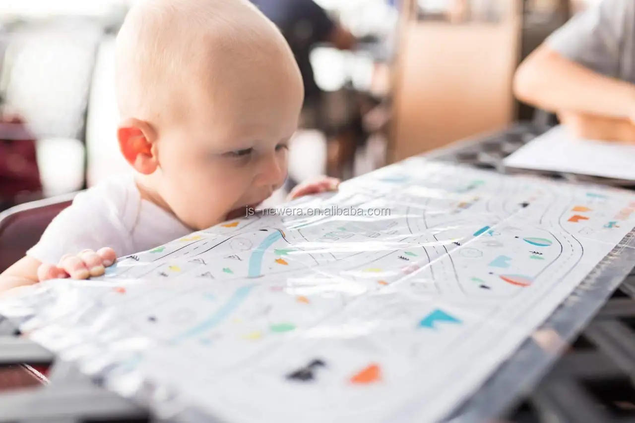 Custom Adhesive Super Sticky Disposable Placemat For Baby Or Toddler