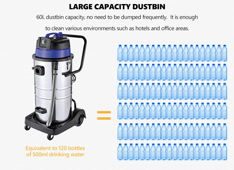 High Quality Waterproof Commercial Industrial Vacuum Cleaner