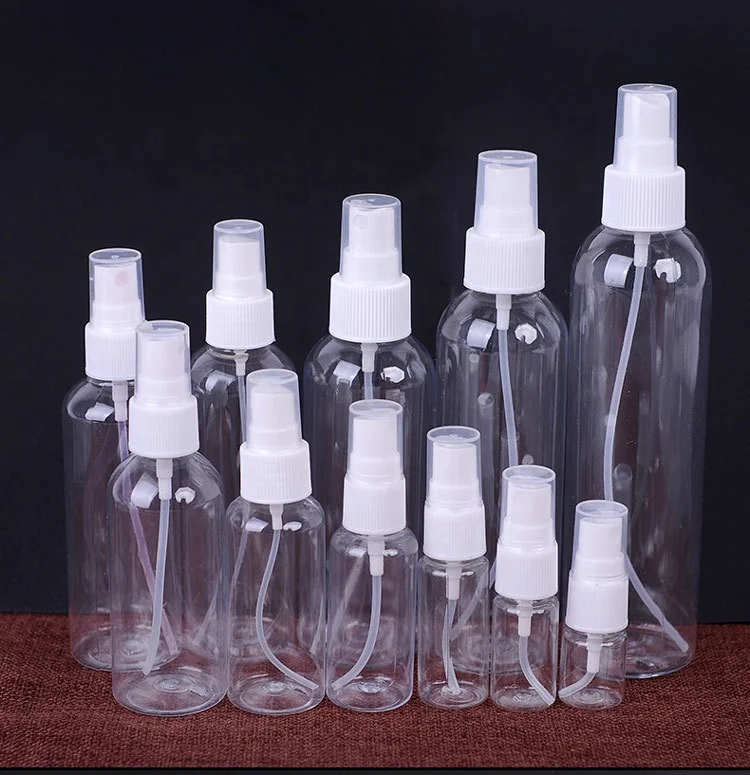 

clear smoothie 30 250 ml round perfume sprays cap plastic bottles for sale