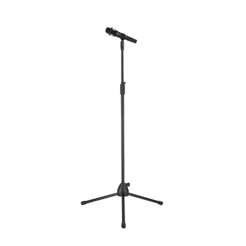 

New Trends ML01 Live Microphone Lift Stand Floor Microphone Stand Stage Performance Vertical Tripod