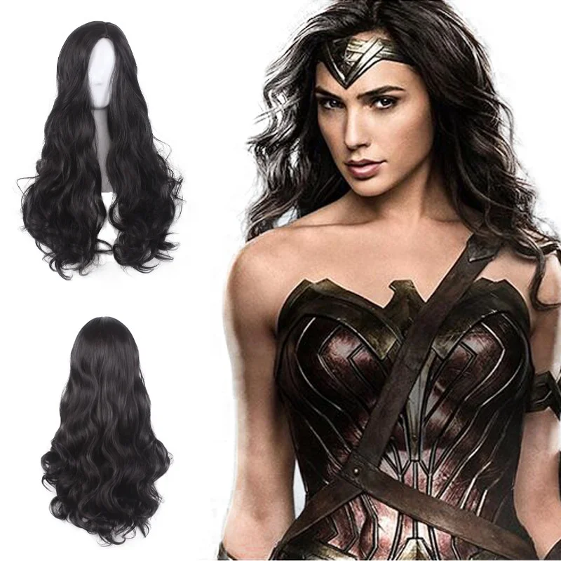 

Long Stylish Halloween Wig Curly Classic Women's Wig, Picture