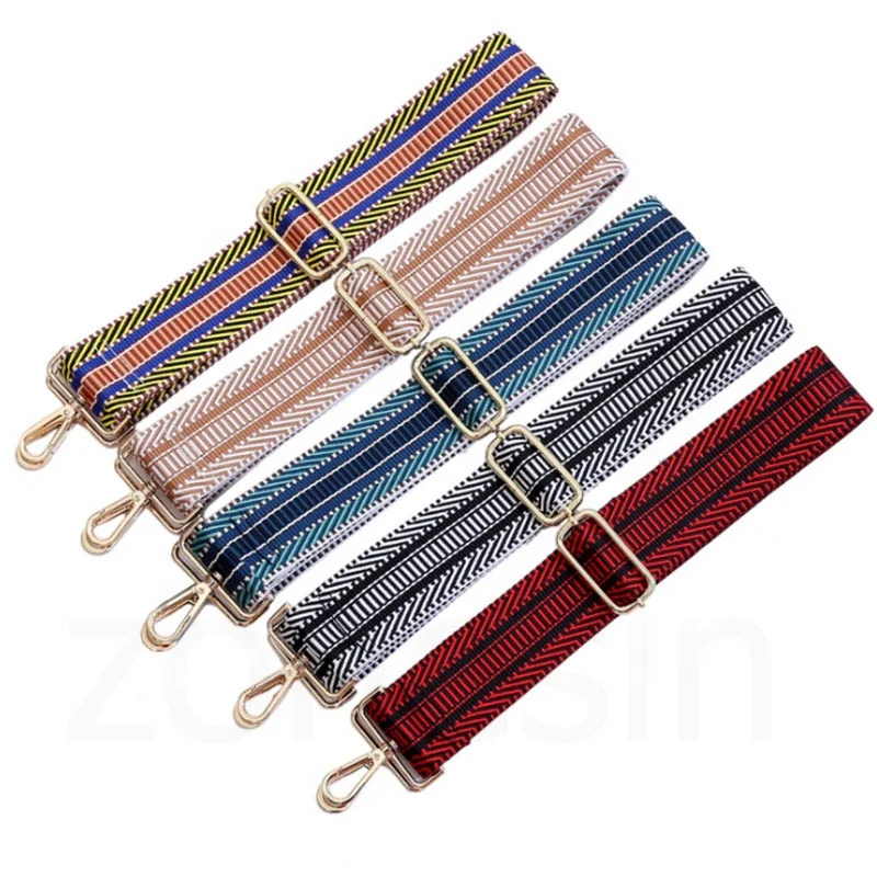

50mm Colorful Replacement Belt Cotton Twill Webbing Shoulder Bag Straps, 7 colors