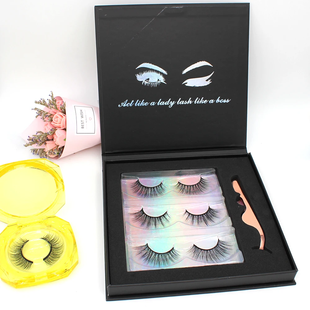 Oem Eyelash Extension Kit Natural Looking Eyelashes Black Featherlashes