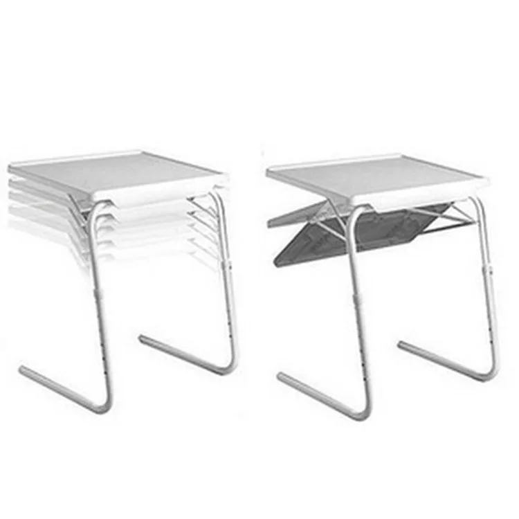 Dormitory Artifact Folding Lazy Bed Laptop Desk Portable Adjustable Computer Desk