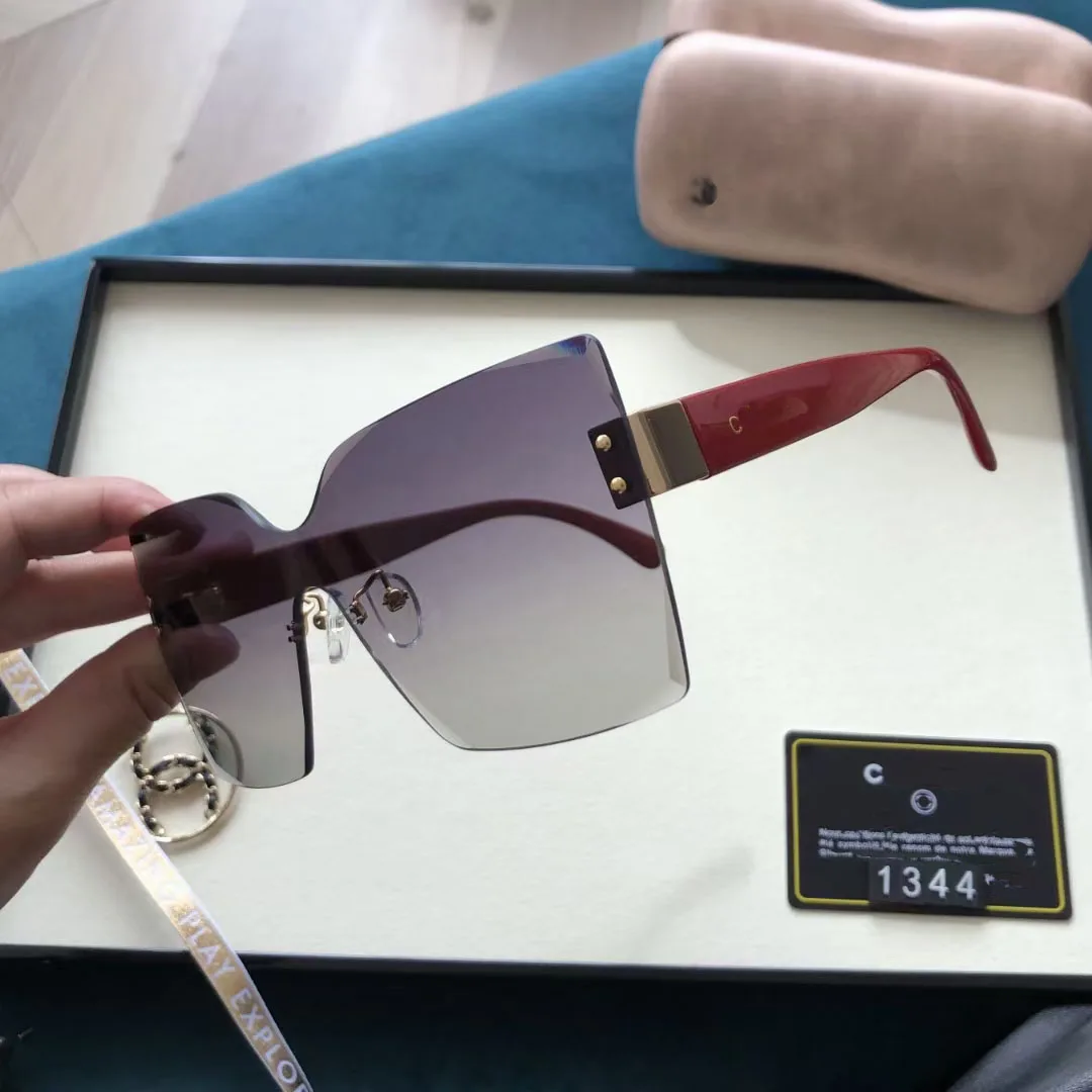 

2021 new sunglasses show thin face, fashionable sunglasses, net red style
