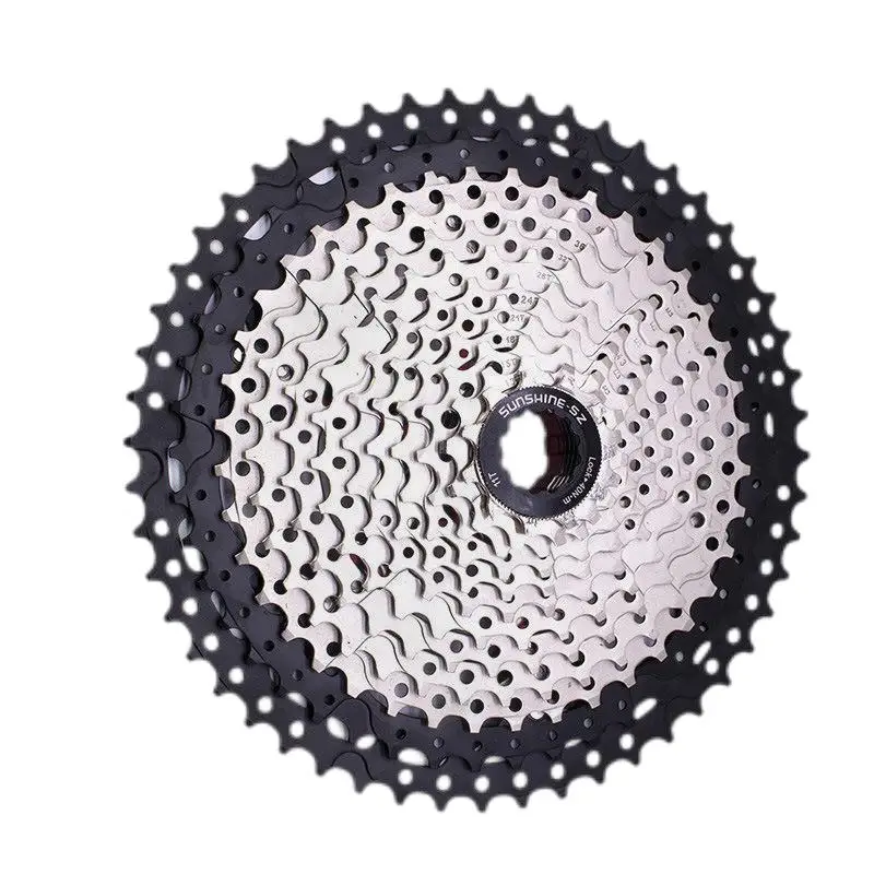 

Lebycle MTB 11Speed Cassette 11-50T silver black Cassette Freewheel Mountain Bike Bicycle Parts for X1 XO1 XX1 m9000 m8000