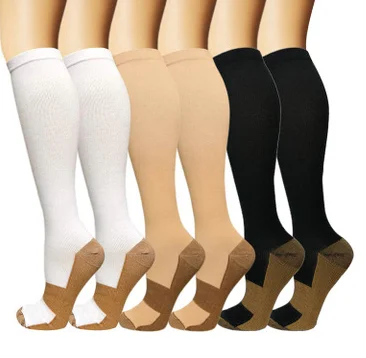 

CS26-It socks, Compression Running Socks, Knee High sporty Compression Socks