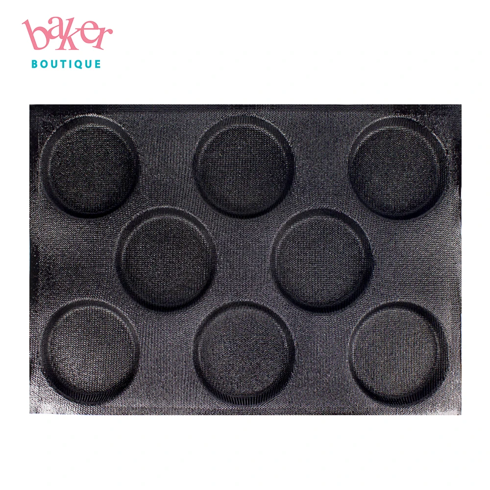 

Non-stick Silicone Baking Bread Forms Fiberglass Rond Shape Baking Mold