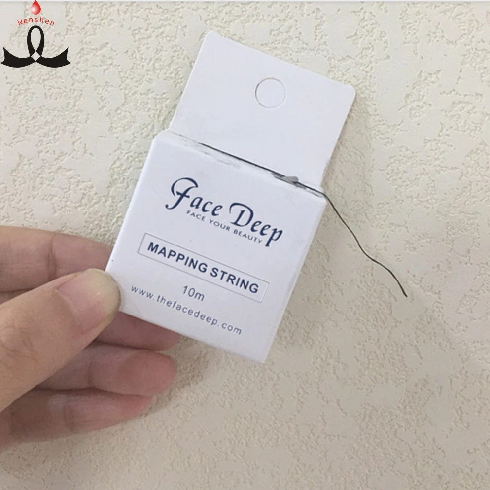 

Factory Wholesale Mapping String For Microblading and Permanent Makeup Private Label Available, Black/ white