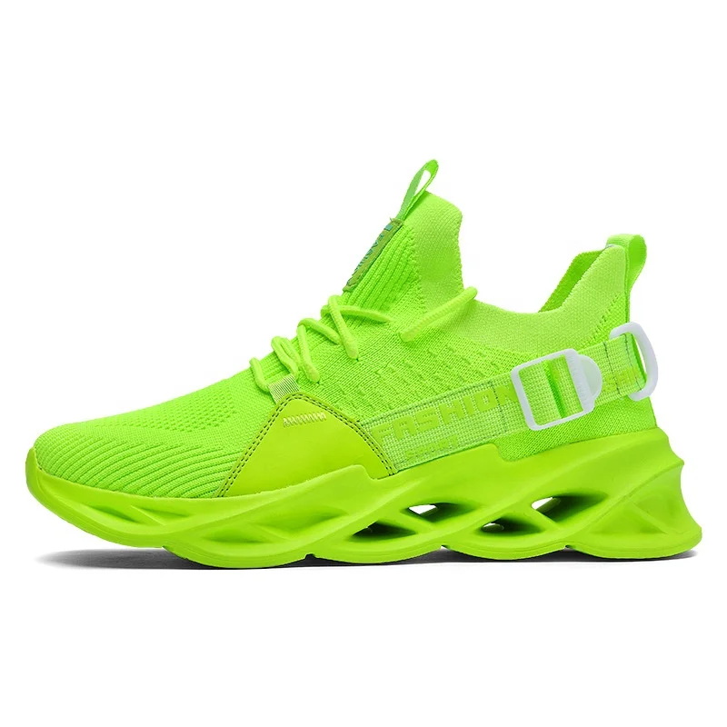 

Top quality China factory low cost waterproof custom men display shoes, White, yellow, green, mint green, black orange, black green