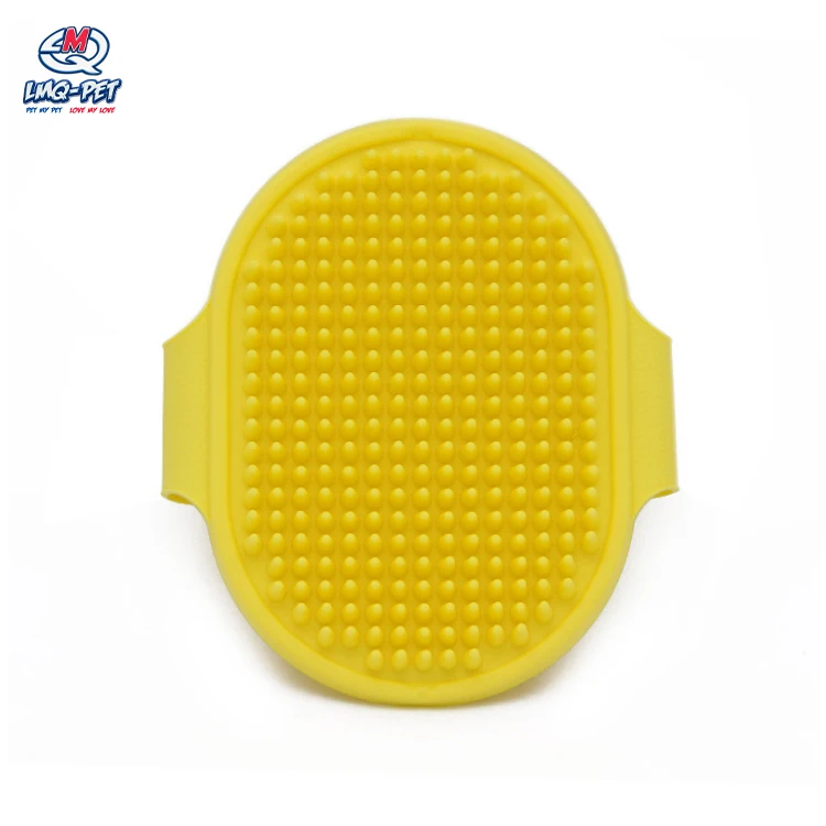 

Pet Dog Cat Bath Brush Comb Rubber Glove Hair Fur Grooming Massaging Brush For Cat Dog Pet Cleaner, Picture