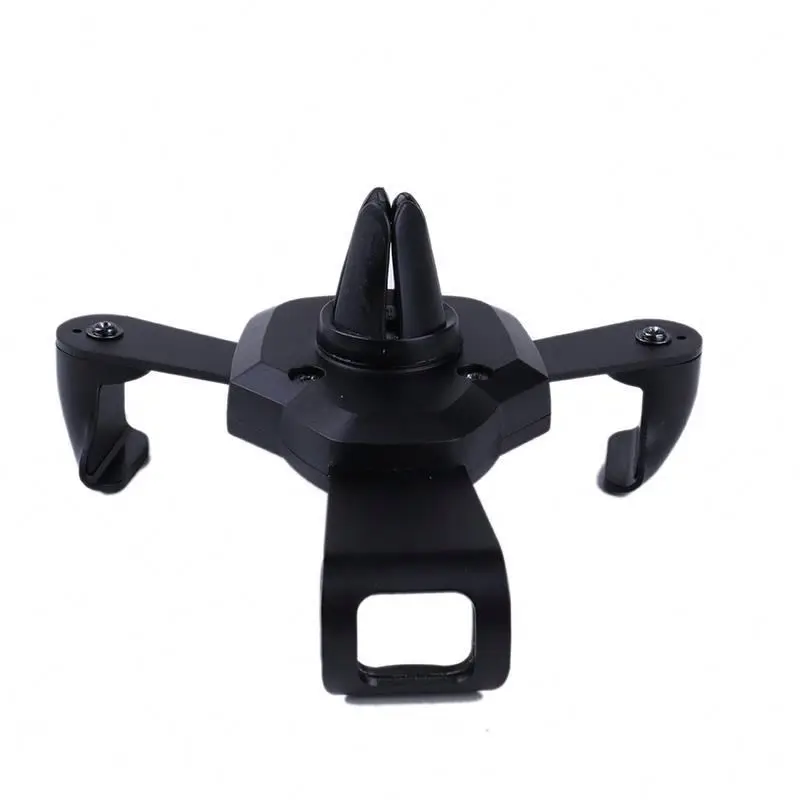 

Wireless charger car phone holder REKp8 funny long arm abs car phone holder, Black
