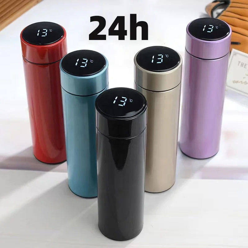 

Smart Drinkware LED Temperature Display Insulation Thermos Flask Stainless Steel Vacuum Cup with Gradient Color