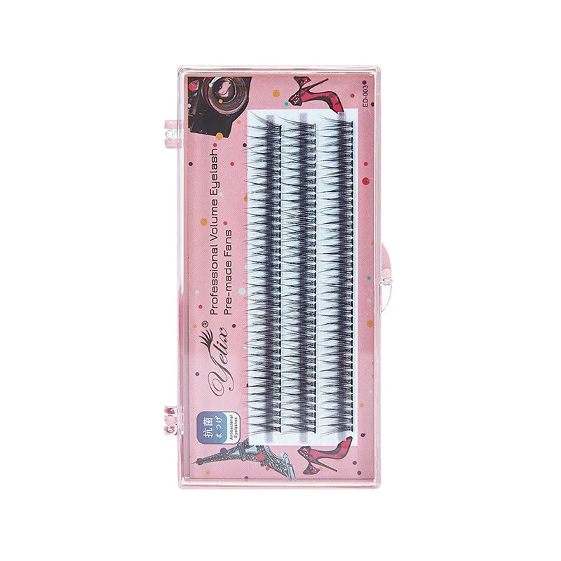 

Yelix Mermaid Fish Tail Hair Cross Japanese Grafted Fish Tail Eyelash Single Plant Planted Grafting Eyelash False Eyelashes