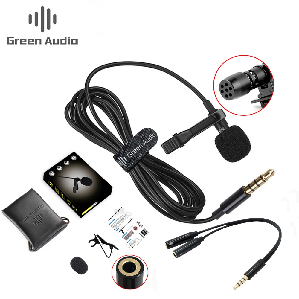 

GAM-141D High Quality Smart Phones Speech Microphone, Black