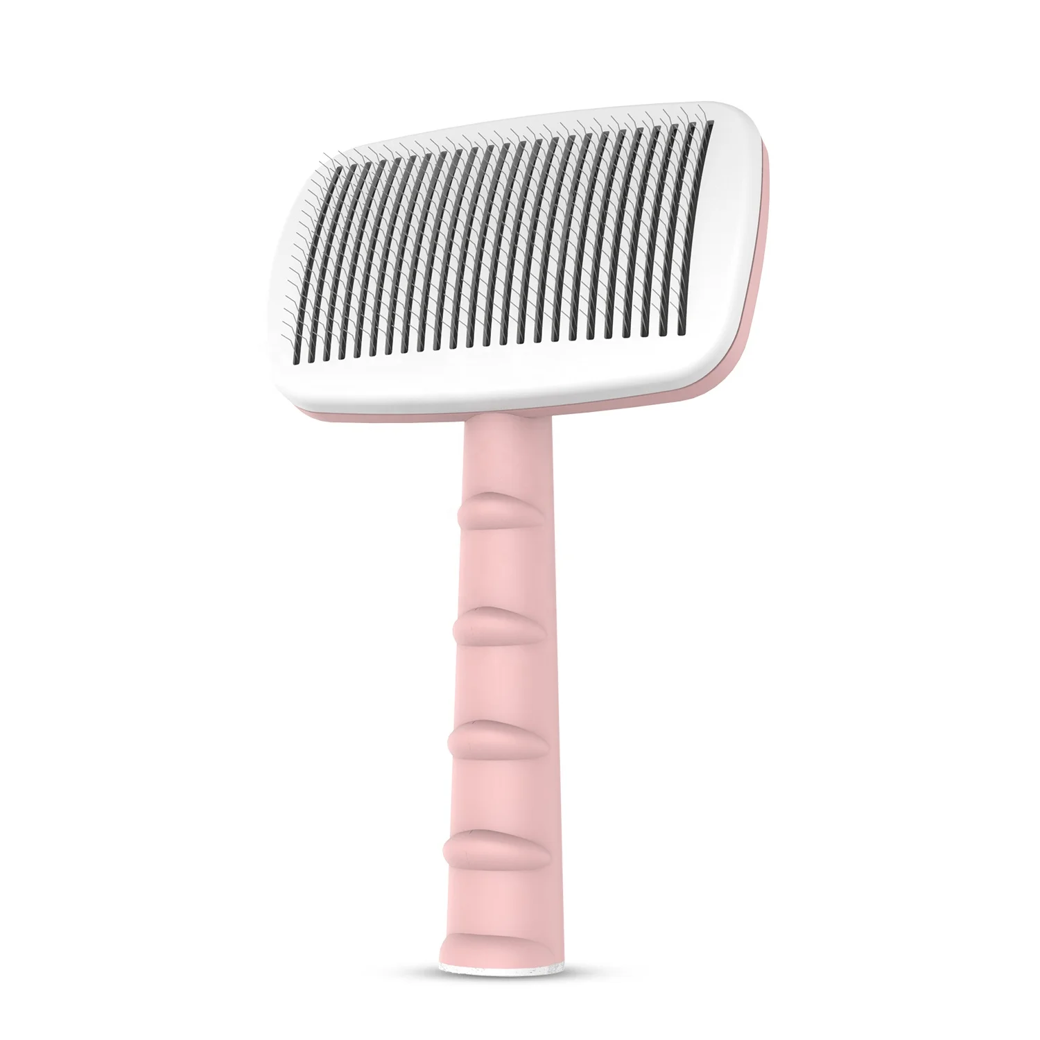 

Baoli Oem Spazzola Lisciante 105x173mm 97.5g Pet Self Cleaning Slicker Brush Gently Removes Loose And And Dematting Dog Comb, Pink, green, black