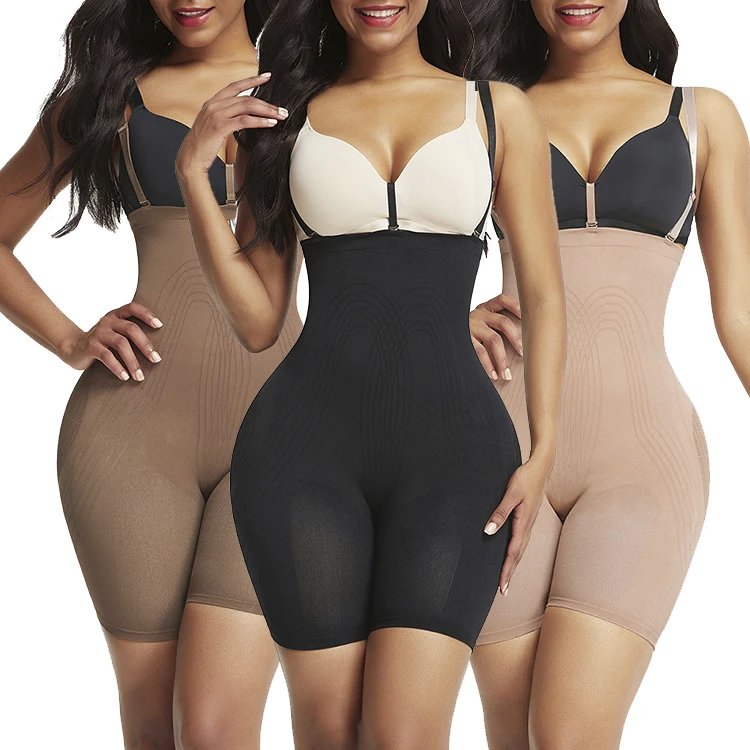 

Wholesale High Quality Compression High Waist Fat Lose Tummy Control Women Butt Lifter Hip Enhancer Shapewear Body Shaper, As show