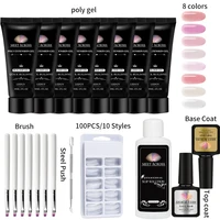 

High quality private label poly builder acrylic gel nail extension set