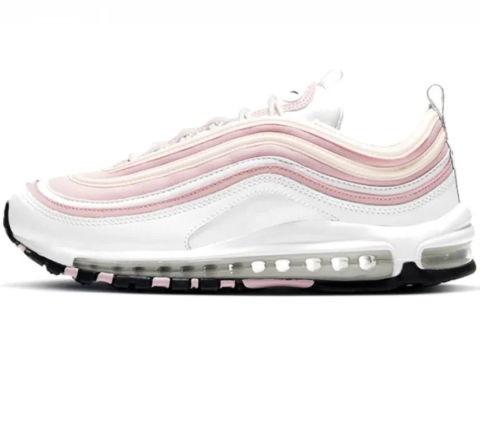 

Original high quality 97 air cushion shoes men's and women's running shoes and sports shoes, Black