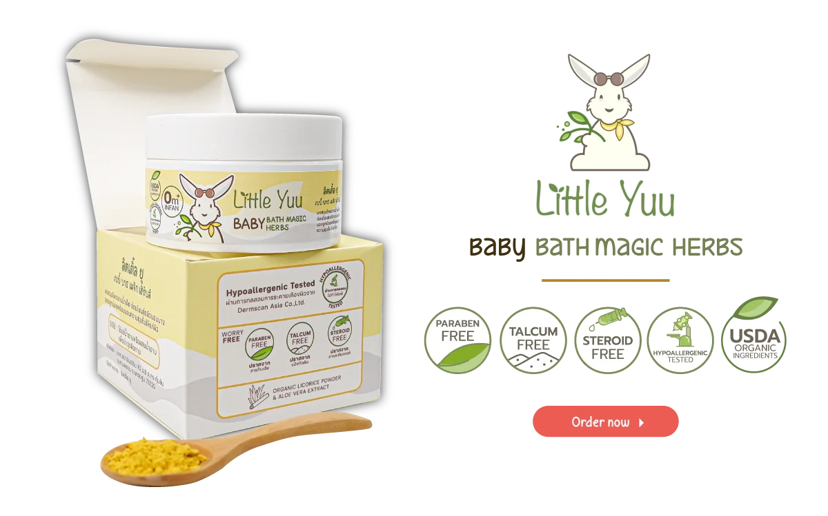 LITTLE YUU Little Yuu Baby Bath Magic Hearbs