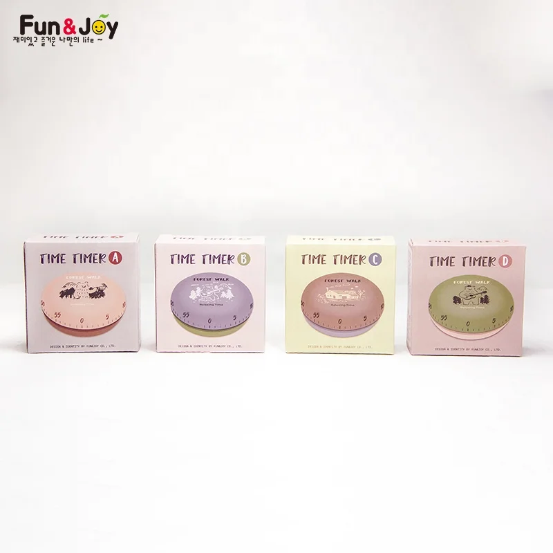 
Student Manage Time Kitchen Alarm Clock Cute Design 60 Minutes Kitchen Mechanical Countdown Timer 