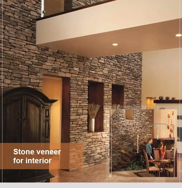 Antigua Villa De Ledgestone De Piedra Artificial De Proyecto - Buy