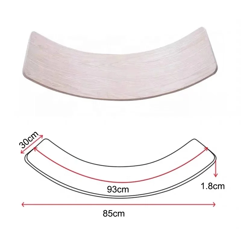 

Children wooden balance board children bend seesaw yoga fitness baby indoor toys boys outdoor sports equipment, Customized color