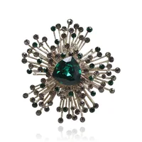 

YANYI Retro Design Large Rhinestone Brooch Pin For Women