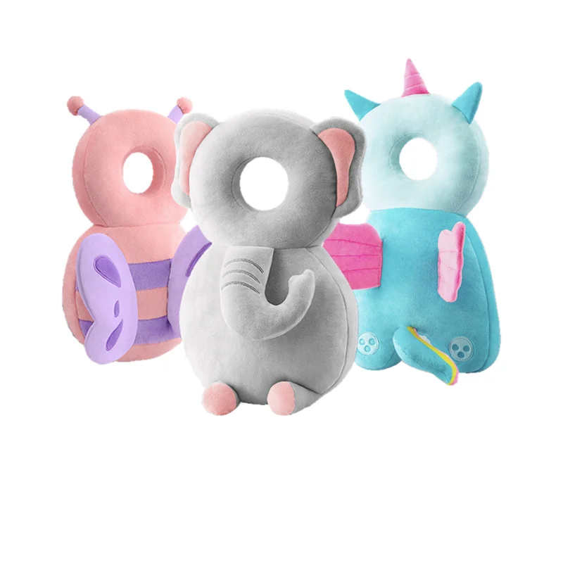 

Wholesale Breathable Baby Walking Safety Pillow Cute Soft Toddler Baby Head Protector Pillow