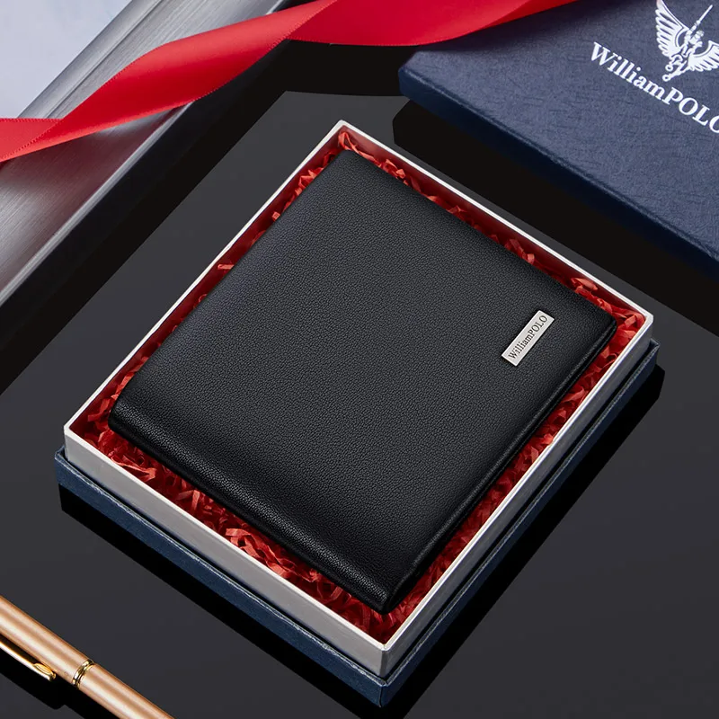 

Amazon Best Selling wallet for men leather Bifold Slim black leather wallet