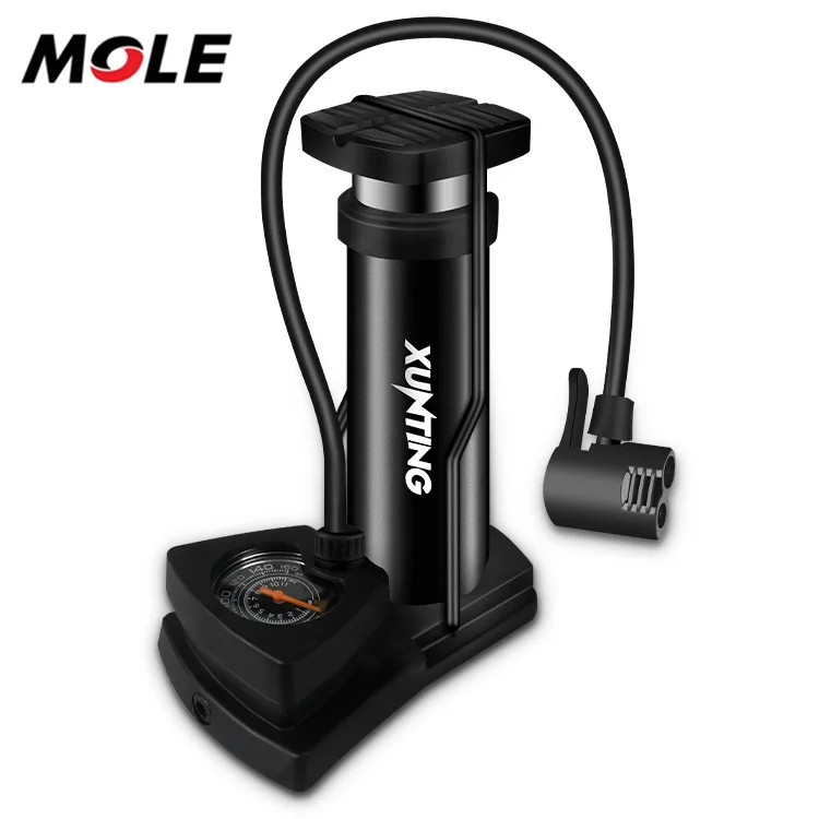 

Air Center Plus Floor Hand Pump For Bicycles Fits Schader And Presta Valve Types Includes Needle To Inflate Sports Balls, Customized color