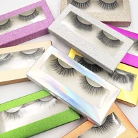 

Custom Packaging Eyelash Manufacturers Private Label Faux Mink Silk Lashes Vendor 3d Silk Eyelashes