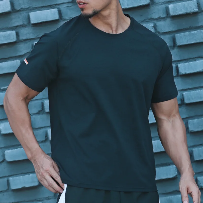 

Mens Active Quick Dry Plus Size T Shirts Athletic Running Gym Workout Short Sleeve Tee Tops Bulk