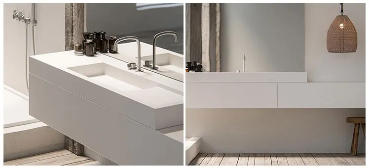 Bathroom cabinet modern minimalist bathroom cabinet toilet hand basin sink combination cabinet