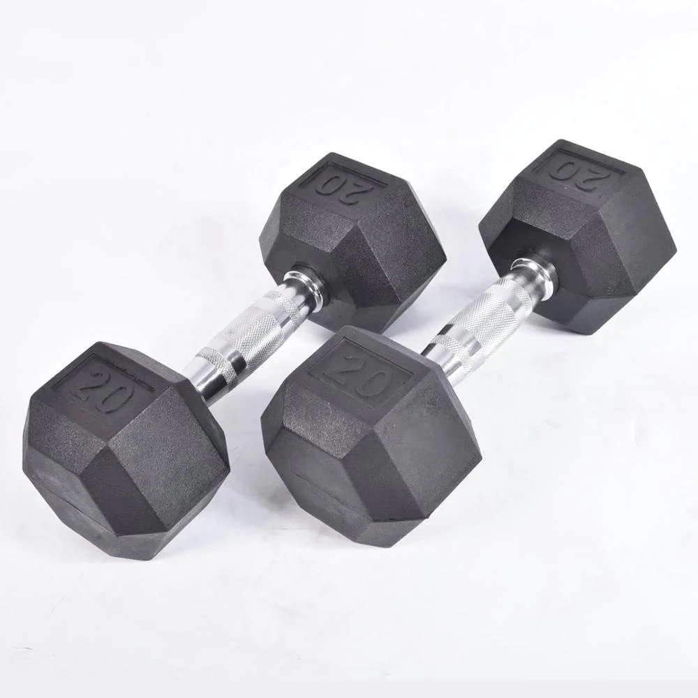 Gym Equipment Weight Lifting Hex Rubber Dumbbells For Sale Buy Rubber