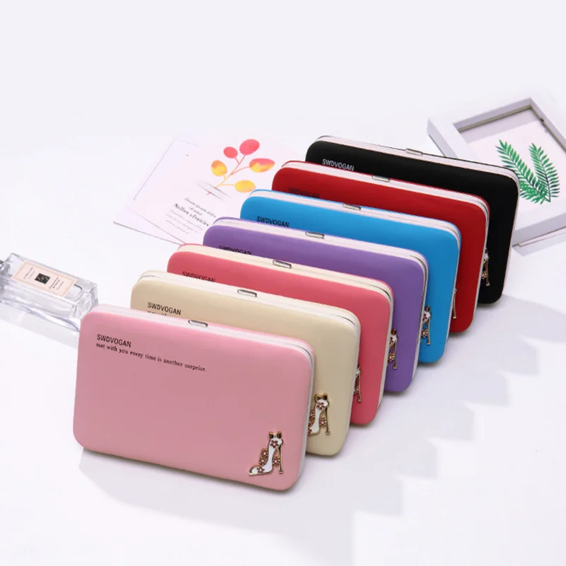 

Factory good price new design wallet multifunction cell phone wallet pu leather card wallet, Red / black / pink / blue / pink / purple / white