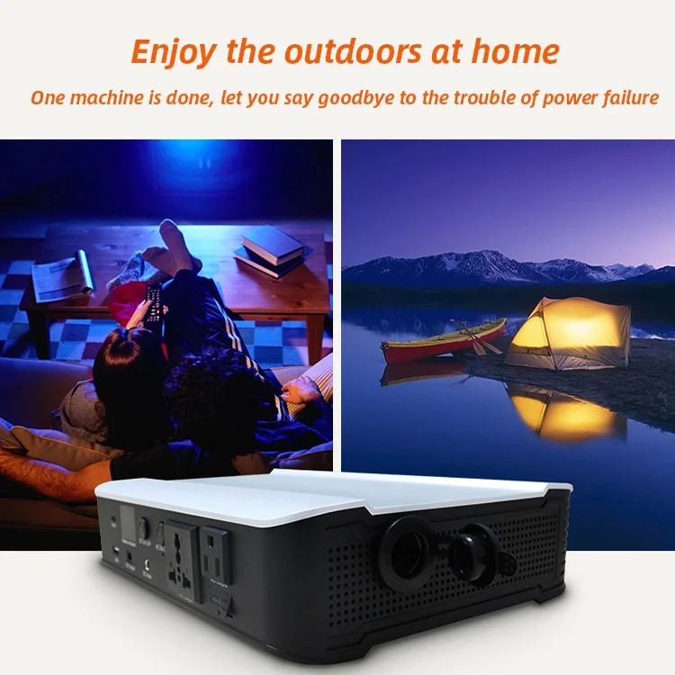Charger power 60000mah solar power bank for all appliance products 71c - ANKUX.COM
