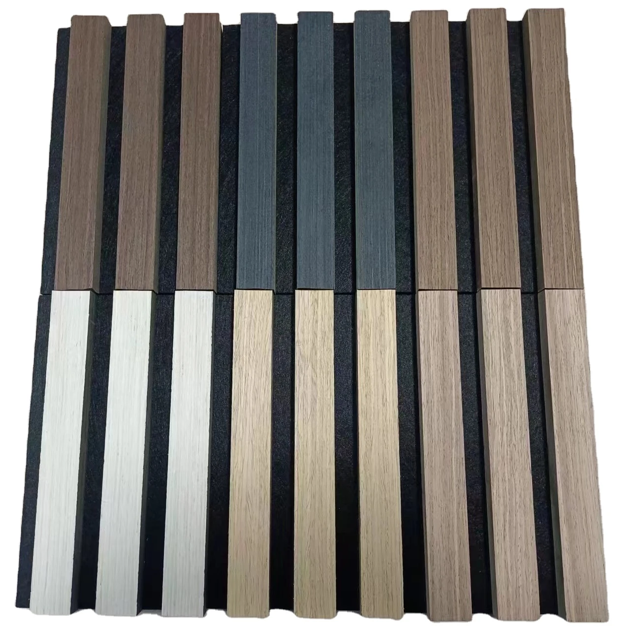 

Soundproofing Material Board Acoustic Wooden Slat Wall Panels MDF Akupanel Compact Soundproofing