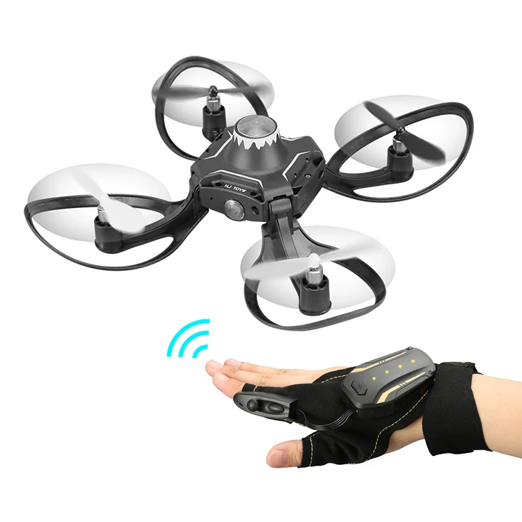 Folding Quadcopter Hand Control Drone Photograph Remote Control Drone