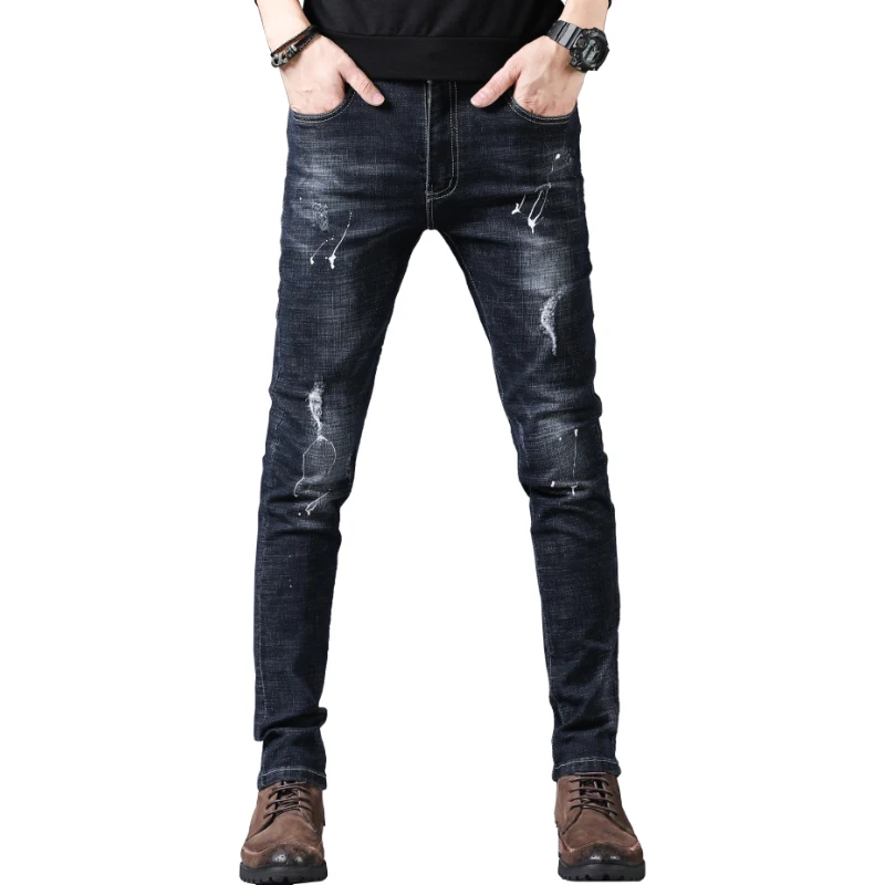 

Name Brand Pent New Design Photo Denim Pant Fashion Oem Model Man Trouser Jean