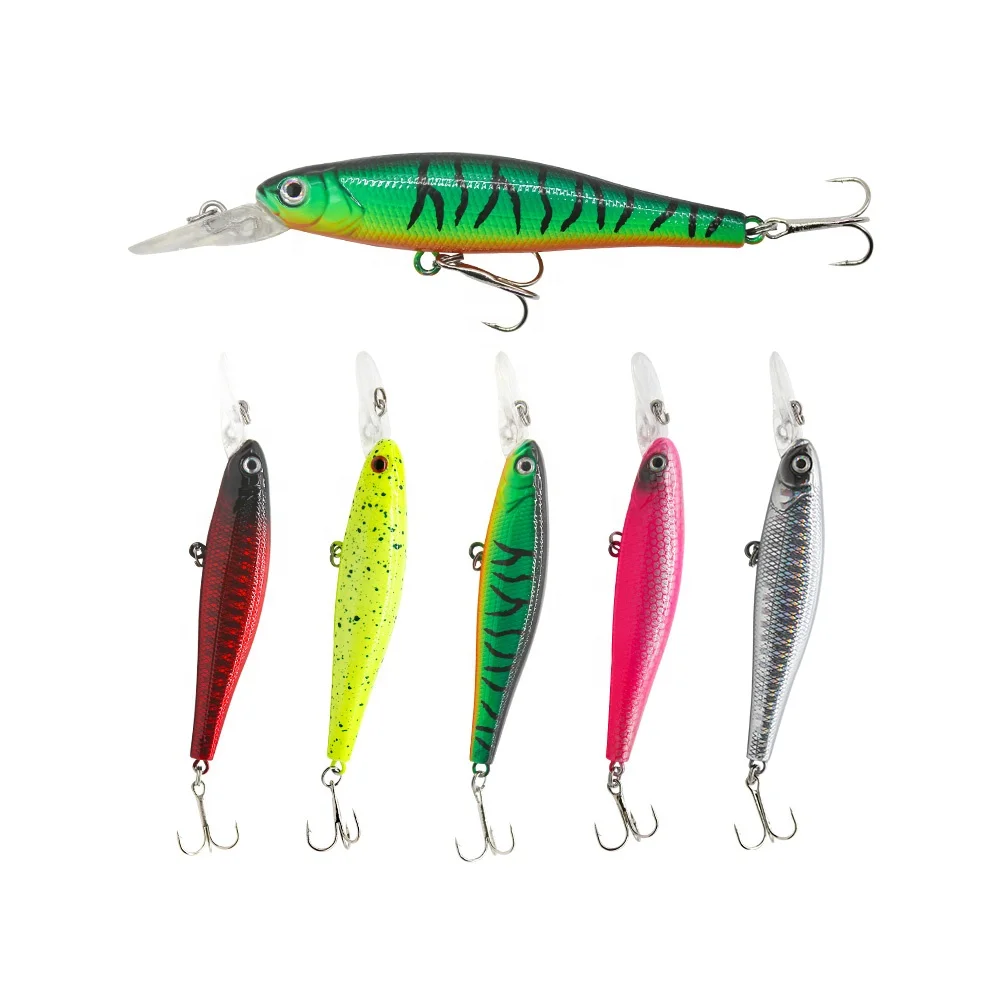 

Hot Sale High Quality Freshwater Trolling Artificial Bionic Fishing Lure Fishing Lure Minnow