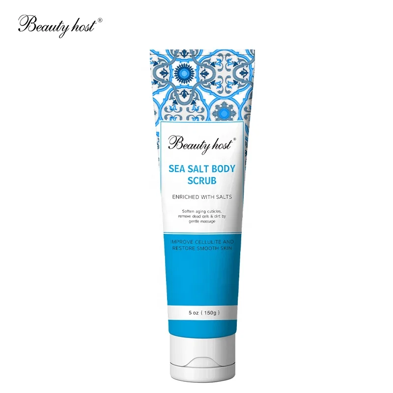 

Best Exfoliating Sea Salt Body Scrub, White
