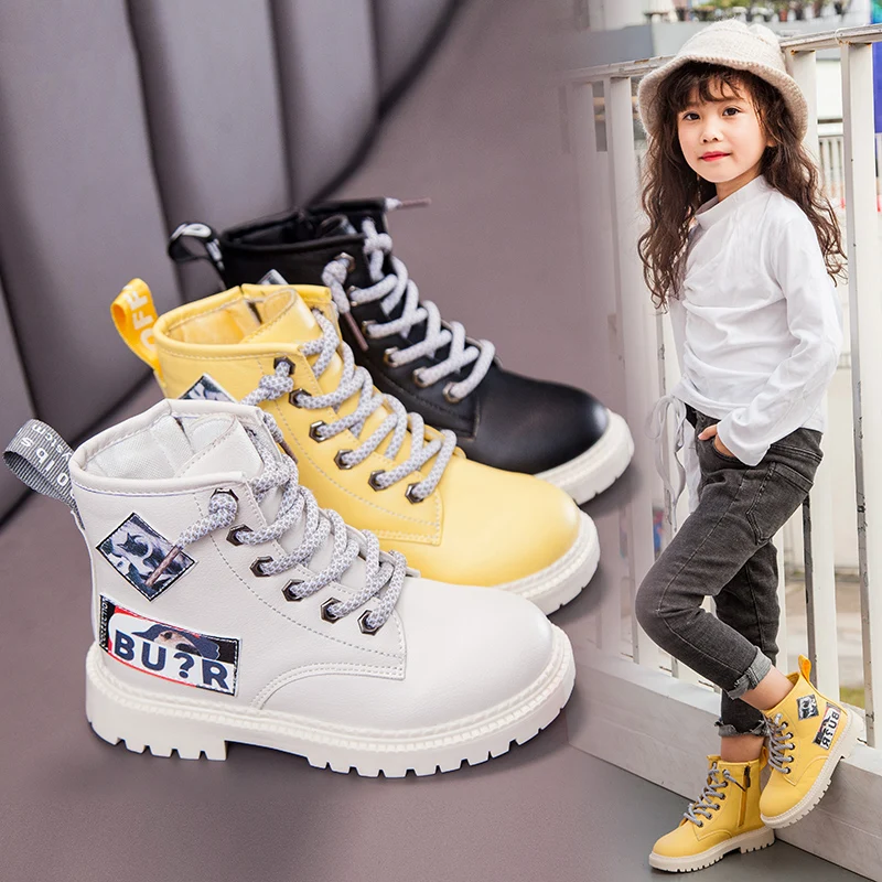 

Prevent slippery sole to suit children waterproof boots girls stylish shoes